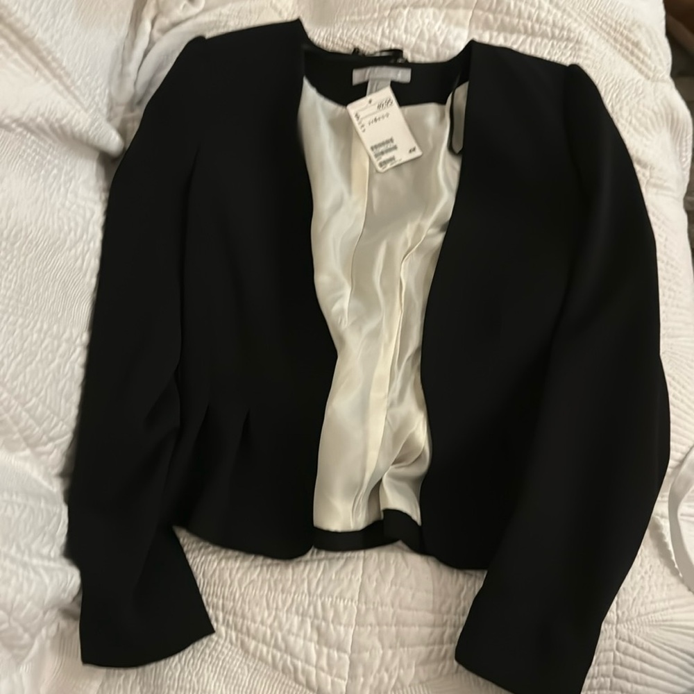 NWT H & M Black Blazer 6